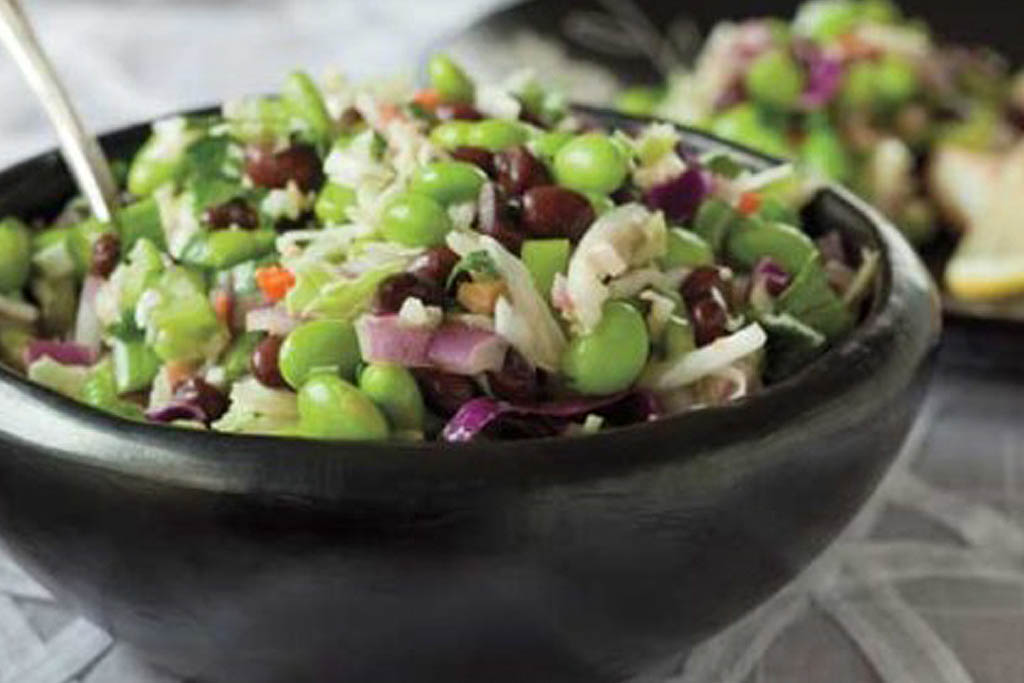 Edamame and Black Bean Salad