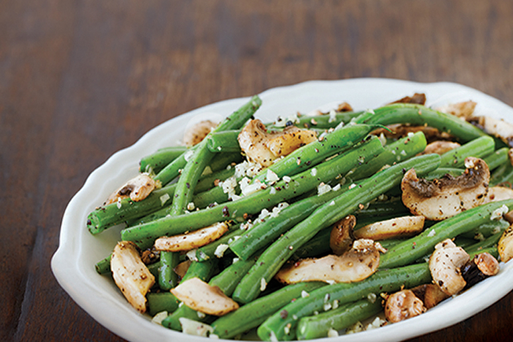 Garlicky Green Beans