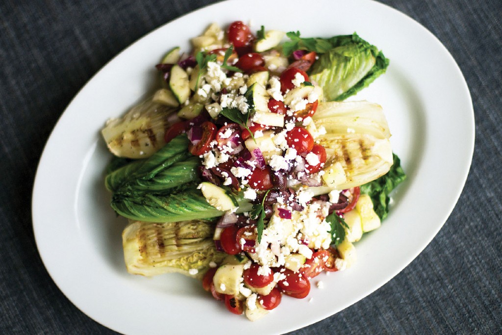 Grilled Greek Salad